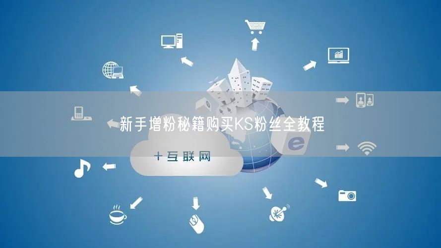 新手增粉秘籍购买KS粉丝全教程