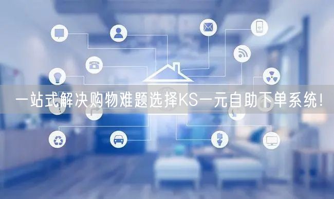 一站式解决购物难题选择KS一元自助下单系统！