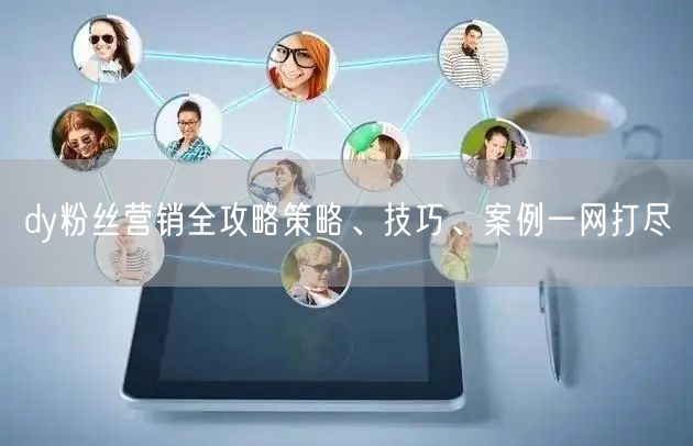 dy粉丝营销全攻略策略、技巧、案例一网打尽